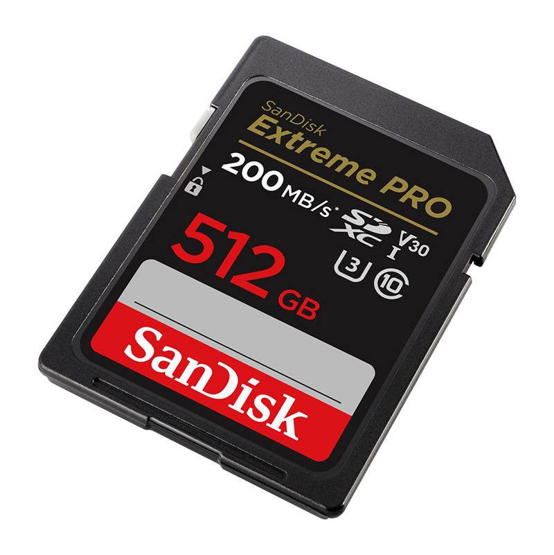 Memorijska kartica SANDISK EXTREME PRO SDXC 512GB 200/140 MB/s UHS-I U3 (SDSDXXD-512G-GN4IN)