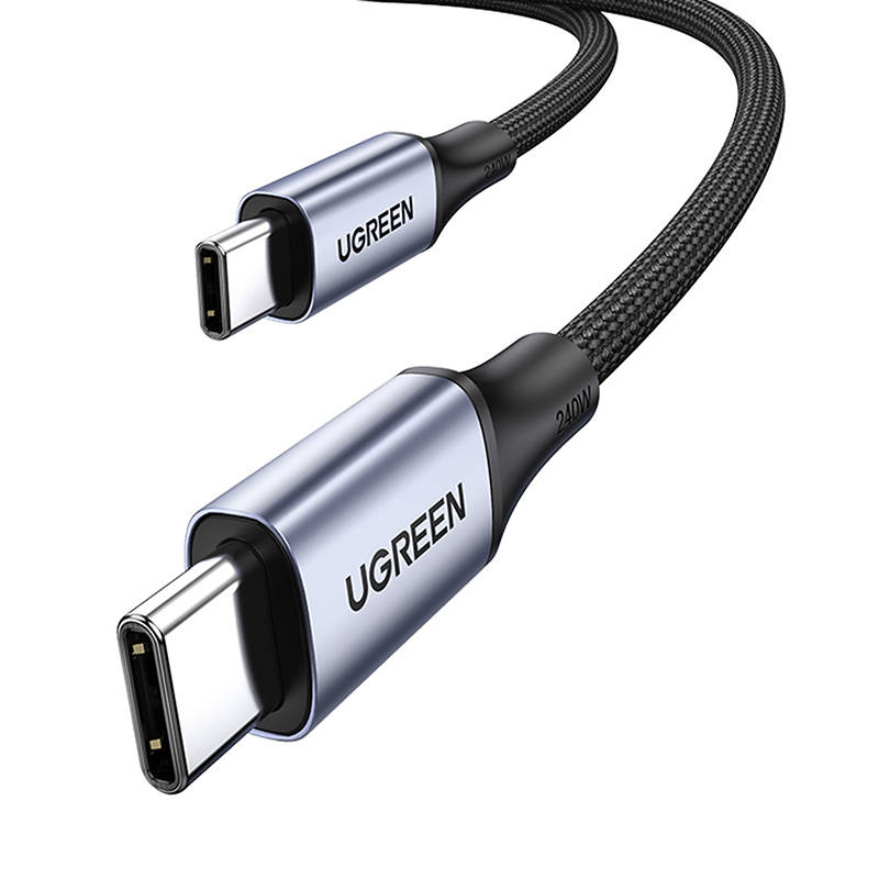 USB-C na USB-C UGREEN USB4 kabel, 240 W, 2 m (crni)