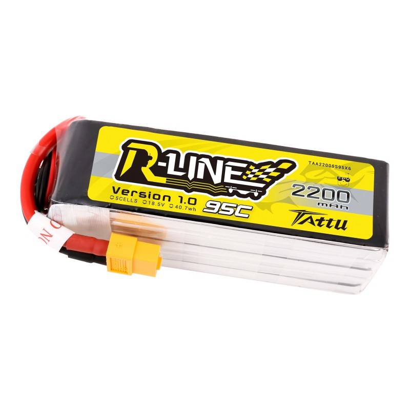 Baterija Tattu R-Line 2200mAh 18.5V 95C 5S1P XT60