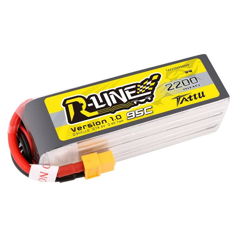 Baterija Tattu R-Line 2200mAh 18.5V 95C 5S1P XT60