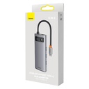 Hub 4u1 Baseus Metal Gleam Series, USB-C do 4x USB 3.0