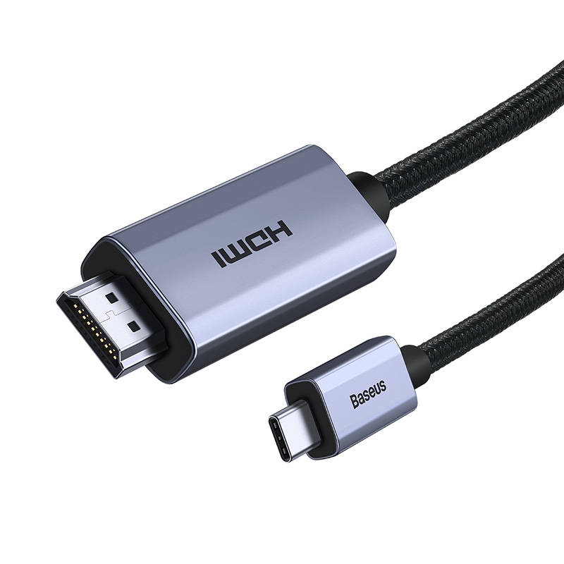 USB-C na HDMI kabel Baseus, 4K, 1m (crni)