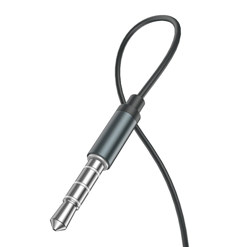 Žičane in-ear slušalice Vipfan M07, 3,5 mm (sive)