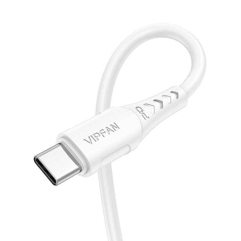 USB-C na Lightning kabel Vipfan P04, 3A, PD, 2m (bijeli)