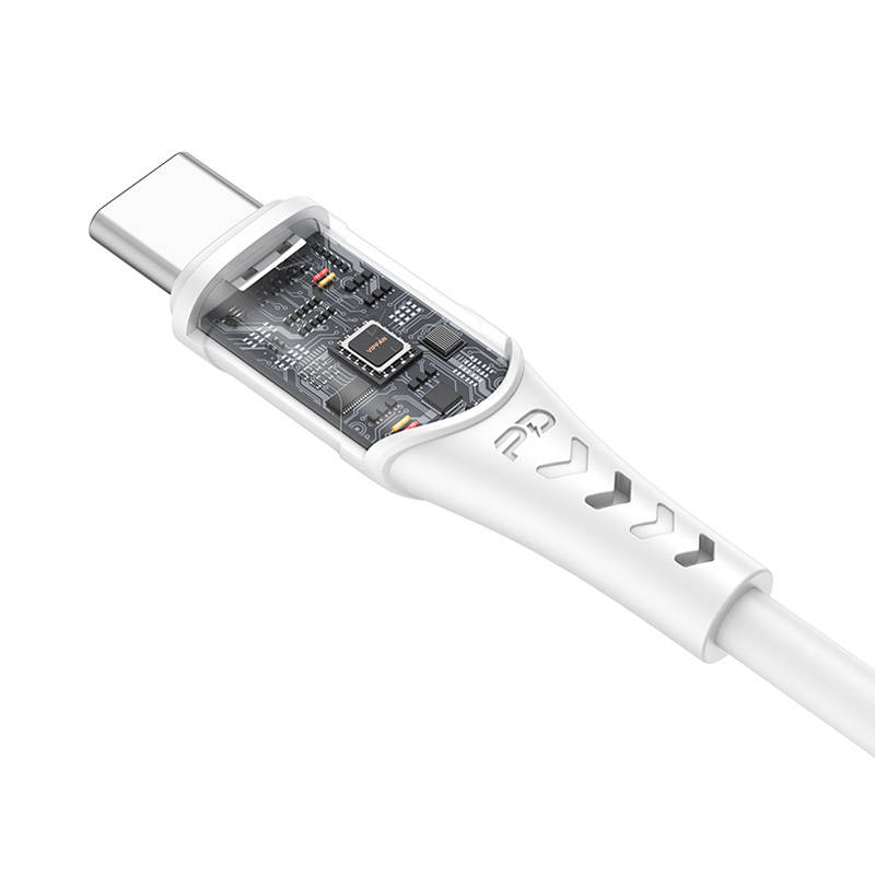 USB-C na USB-C kabel Vipfan P05, 60W, PD, 2m (bijeli)