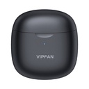 Bežične slušalice TWS Vipfan T06, Bluetooth 5.0 (crne)