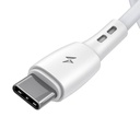 USB na USB-C kabel Vipfan Racing X05, 3A, 1m (bijeli)