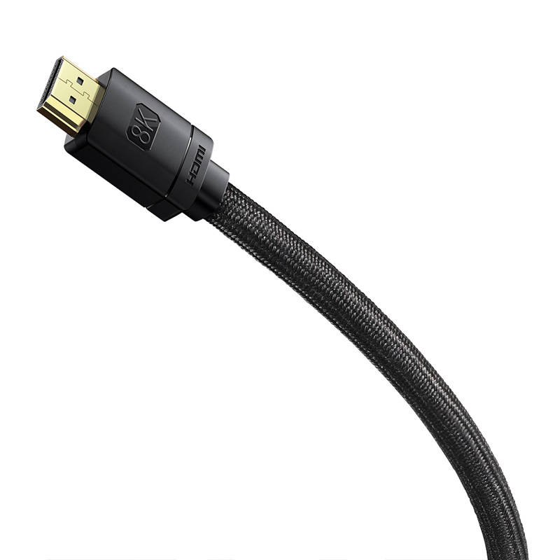 HDMI na HDMI Baseus High Definition kabel 0,5 m, 8K (crni)