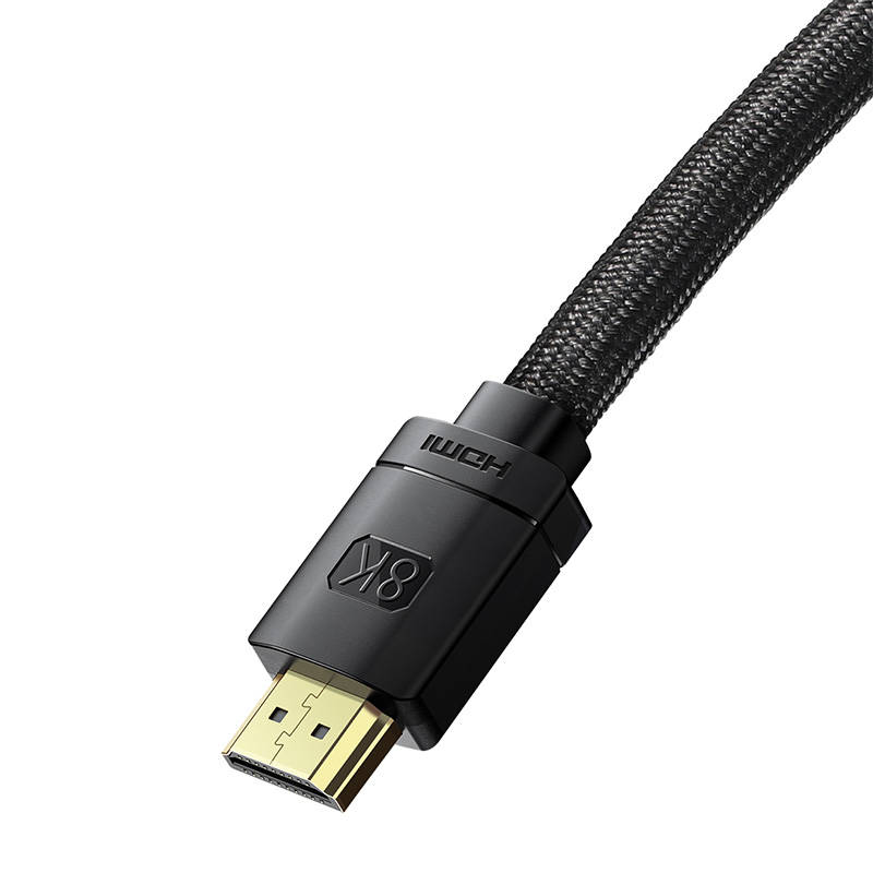 HDMI na HDMI Baseus High Definition kabel 10m, 8K (crni)