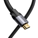 Baseus Enjoyment Series HDMI kabel, 4K, 0,75 m (crno/sivo)