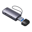 Baseus Lite Series SD/TF čitač memorijskih kartica, USB (sivo)