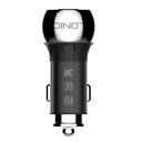 Auto punjač LDNIO C1, USB + USB-C, PD + QC 3.0, 36W (crni)