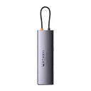 Hub USB-C 12u1 Baseus Metal Gleam Series Grey