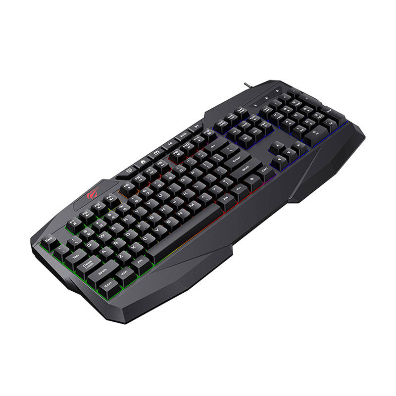 Gaming tipkovnica Havit KB878L RGB (crna)