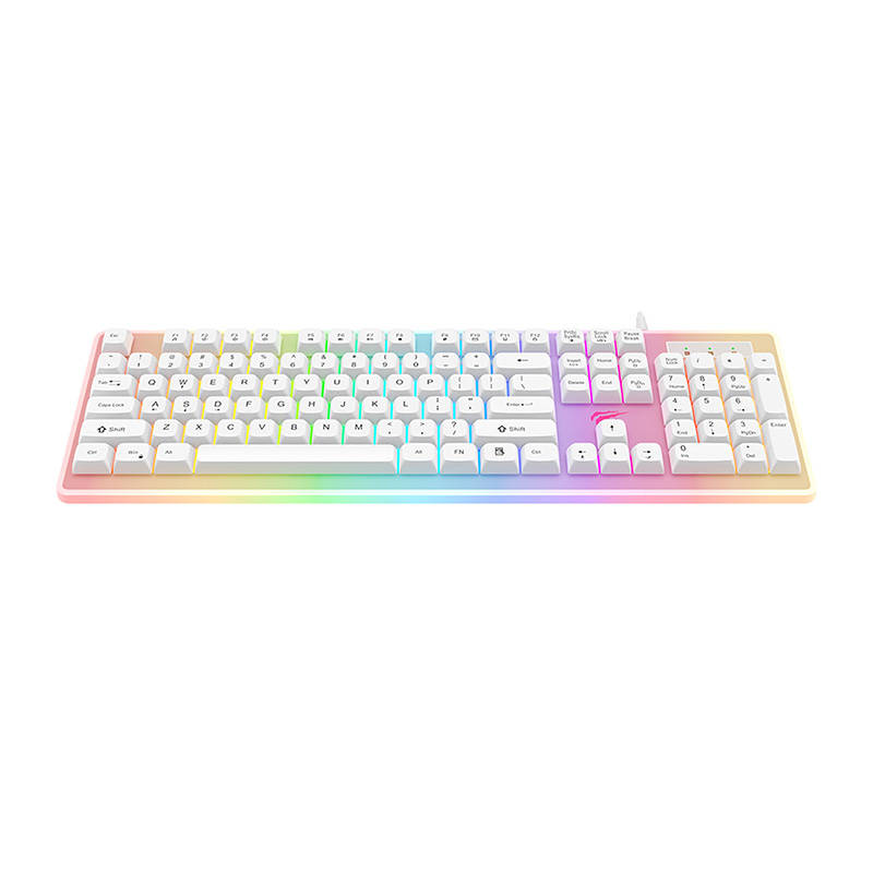 Gaming tipkovnica Havit KB876L RGB (bijela)