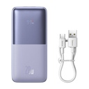 Powerbank Baseus Bipow Pro 10000mAh, 2xUSB, USB-C, 20W (ljubičasta)