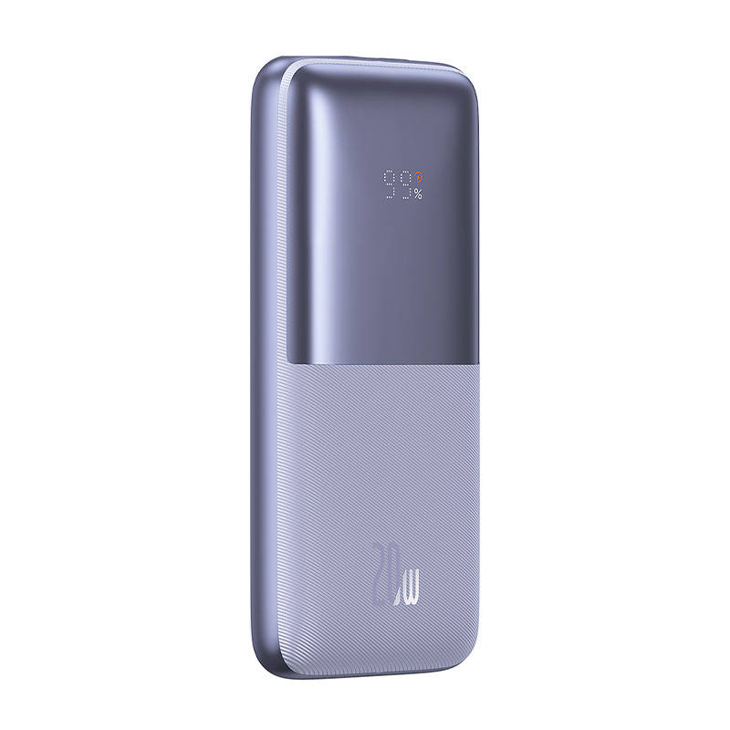 Powerbank Baseus Bipow Pro 10000mAh, 2xUSB, USB-C, 20W (ljubičasta)