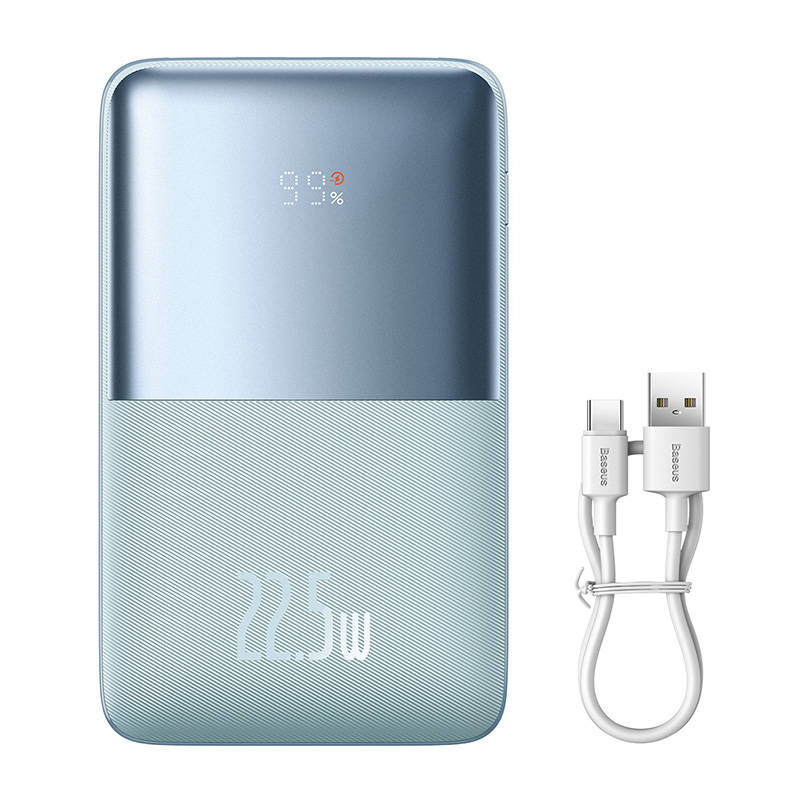 Powerbank Baseus Bipow Pro 20000mAh, 2xUSB, USB-C, 22,5W (plavi)