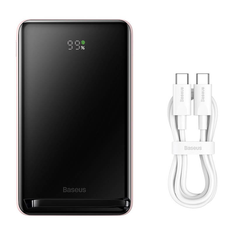 Powerbank Baseus Magnetic 10000mAh 20W (roza)