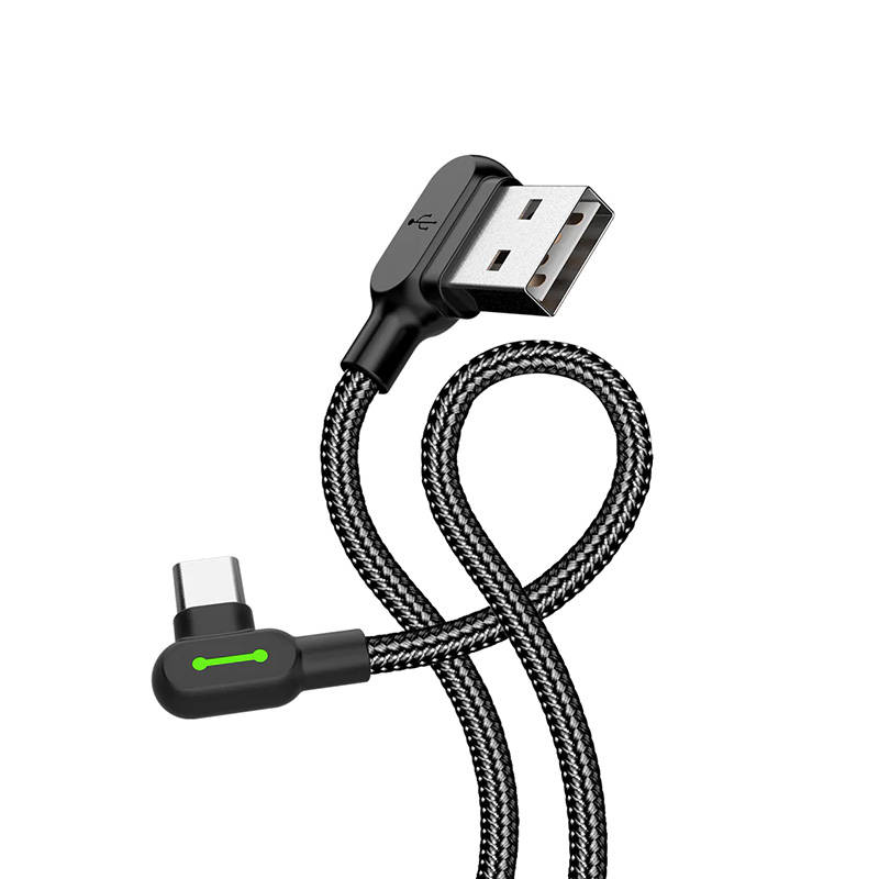 USB na USB-C kabel Mcdodo CA-5280 LED, 1,2 m (crni)