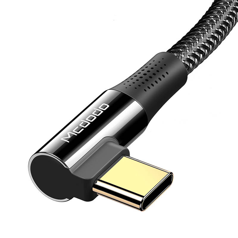 USB-C na USB-C Mcdodo Firefox kabel od 100 W, 2 m (crni)