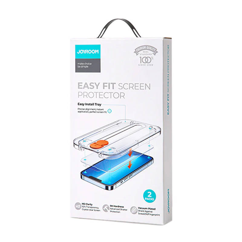 Kaljeno staklo za cijeli zaslon Joyroom Easy Fit JR-H09 za Apple iPhone 14 6.1"