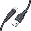 USB kabel na USB-C, Acefast C3-04 1,2 m, 60 W (crni)