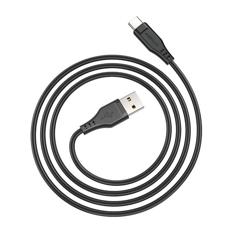 USB kabel na USB-C, Acefast C3-04 1,2 m, 60 W (crni)