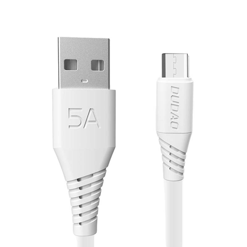 Kabel USB na Micro USB Dudao L2M 5A 1m (bijeli)