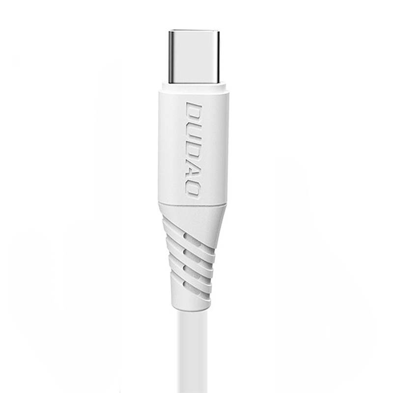 USB-C kabel Dudao L2T, 5A, 1m (bijeli)