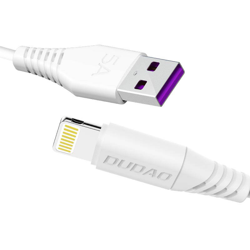 USB kabel za Lightning Dudao L2L 5A, 2m (bijeli)