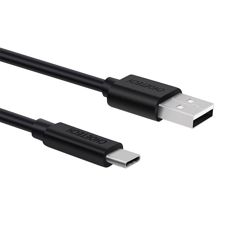 USB na USB-C kabel Choetech AC0002, 1m (crni)