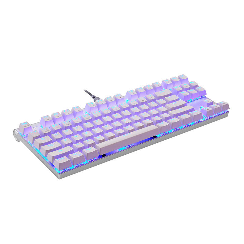 Mehanička gaming tipkovnica Motospeed CK101 RGB (bijela)