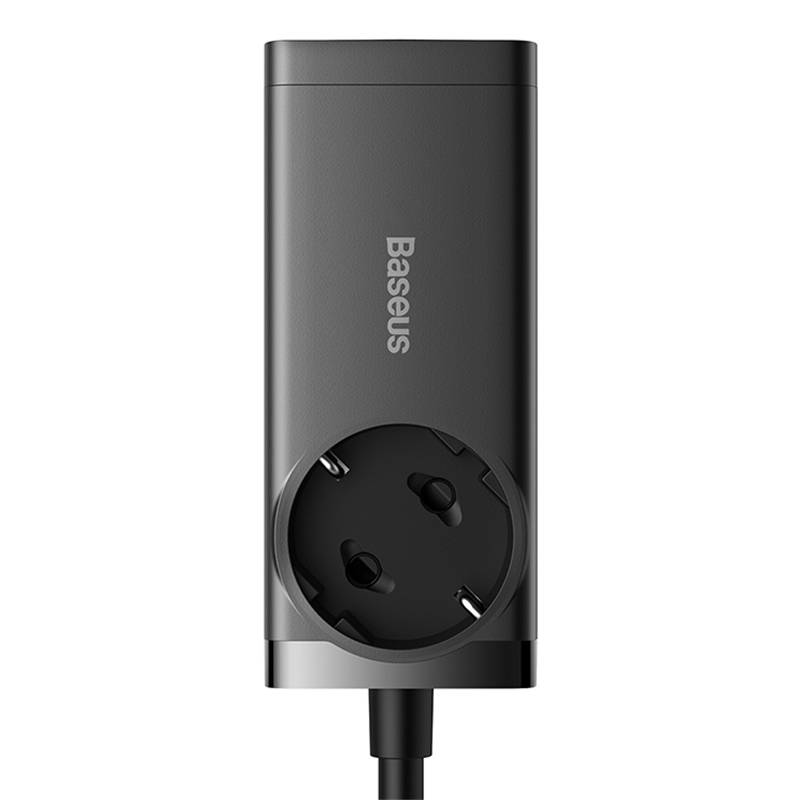 Baseus GaN3 Pro zidni punjač / PowerStrip 2xUSB + 2xUSB-C + AC, 65W