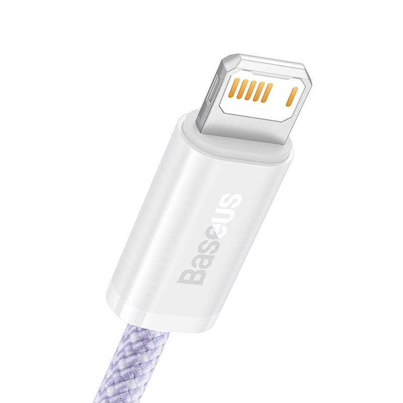 USB kabel za Lightning Baseus Dynamic 2 Series, 2.4A, 2m (ljubičasti)