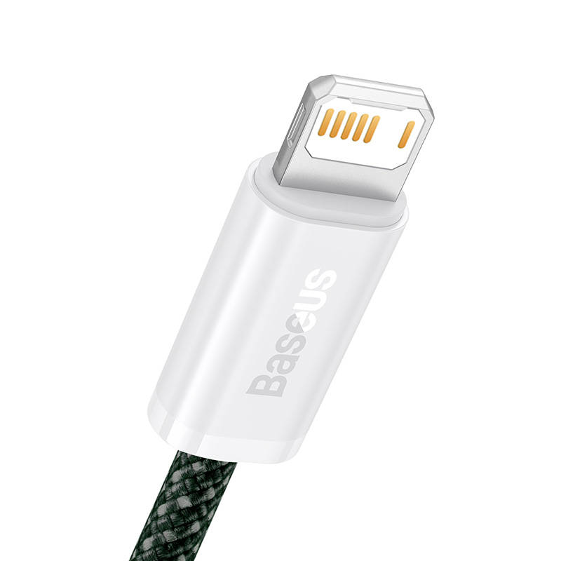 USB kabel za Lightning Baseus Dynamic 2 Series, 2.4A, 1m (zeleni)