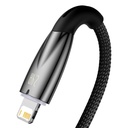 USB kabel za Lightning Baseus Glimmer Series, 2.4A, 1m (crni)