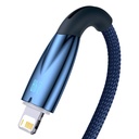 USB kabel za Lightning Baseus Glimmer Series, 2.4A, 1m (plavi)