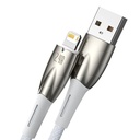 USB kabel za Lightning Baseus Glimmer Series, 2.4A, 1m (bijeli)