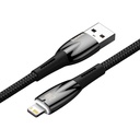 USB kabel za Lightning Baseus Glimmer Series, 2.4A, 2m (crni)