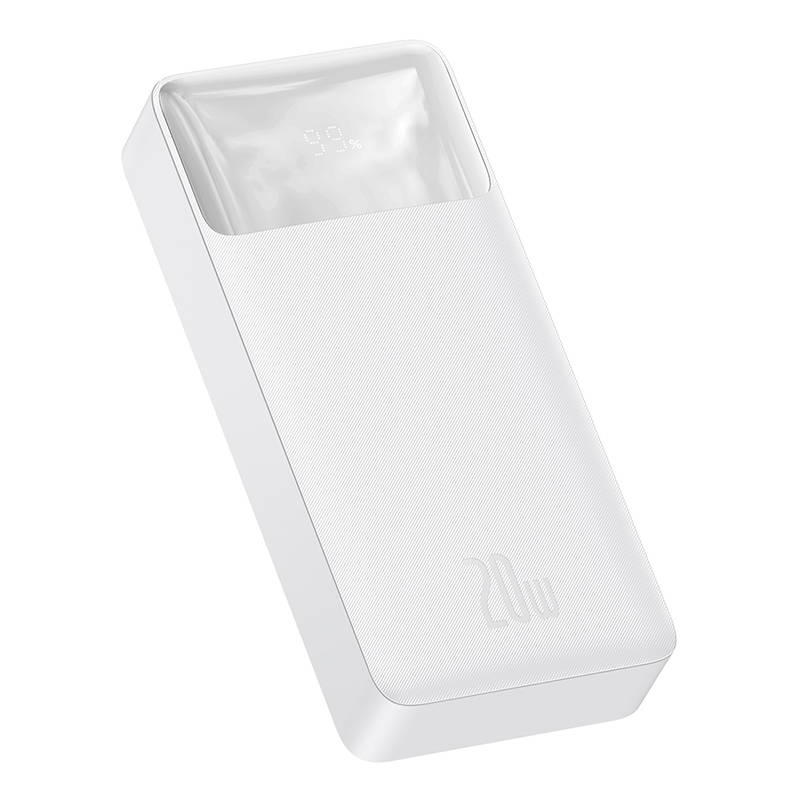 Powerbank Baseus Bipow 20000mAh, 20W (bijeli)