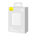 Powerbank Baseus Magnetic, 10000mAh, 20W (bijela)