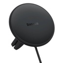 Baseus CW01 magnetski držač za auto telefon na ventilacijsku rešetku s auto punjačem USB, 15W + 25W (crni)