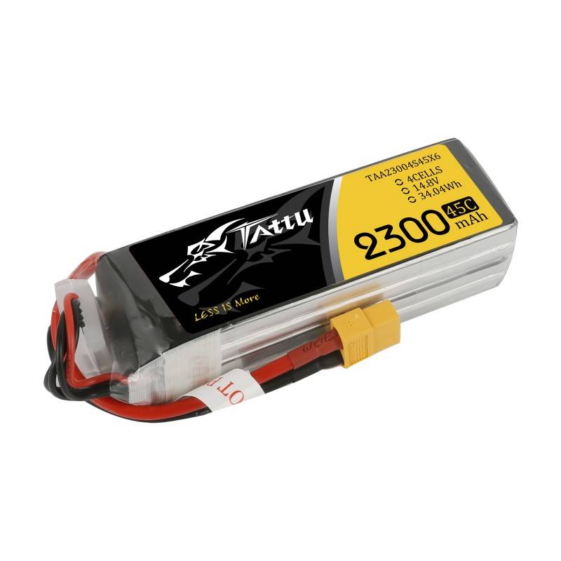 Baterija Tattu 2300mAh 14,8V 75C 4S1P XT60