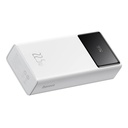 Powerbank Baseus Star-Lord 30000mAh, USB, USB-C, 22.5W (bijeli)