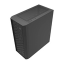 Kućište za računalo Darkflash DK351 + 4 ventilatora (crno)