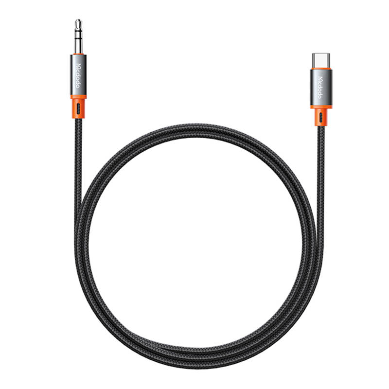 Kabel Mcdodo CA-0820 USB-C na 3,5 mm AUX mini priključak, 1,2 m (crni)