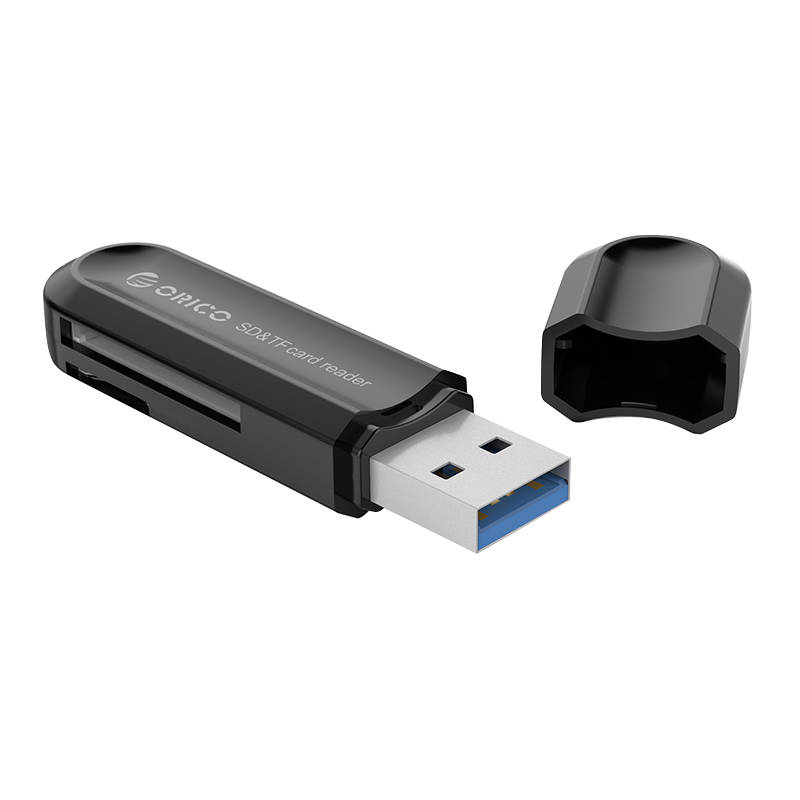 Orico CRS21-BK TF/SD čitač memorijskih kartica, USB 3.0, do 2TB (crni)