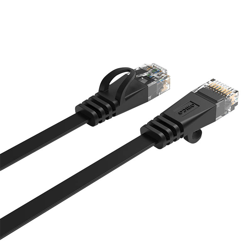 Orico RJ45 Cat.6 Flat Ethernet mrežni kabel 1m (crni)