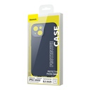 Baseus Liquid Silica Case and Tempered Glass set za iPhone 14 (plavi)